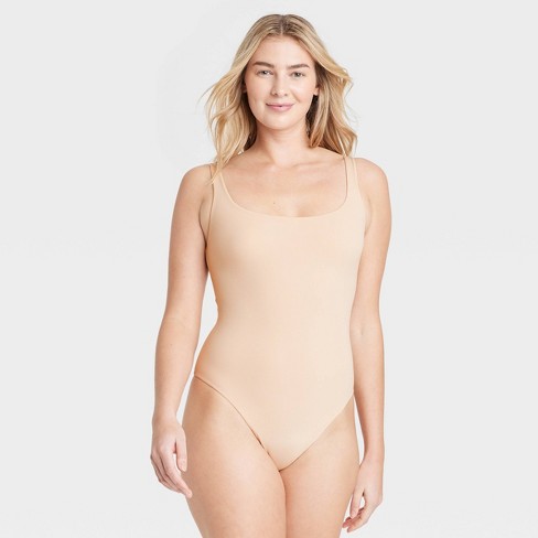 Women's 4-way Stretch Tank Bodysuit - Auden™ : Target