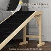 Dog Ramp Foldable with Non-slip Carpet Top Platform - 4 of 4
