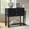 Jerardo 30 Tall 2-Drawer End Table with Built-in Charging Outlets|ARTFUL LIVING DESIGNS - 2 of 4