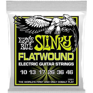 Ernie Ball Regular Slinky Flatwound Electric Guitar Strings 10-46 - 1 of 2
