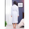 Alexander Del Rossa Women's Plush Fleece Robe, Shaggy Feather Bathrobe - 4 of 4