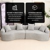 Whisen 110" Modular Sectional Sofa with Full Compression - 2 of 4