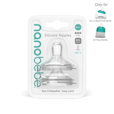 Silicone Anti-Colic Baby Bottle Nipples