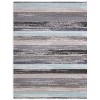 7'9" x 10'2" New York Patio Sofia Estelle Indoor/Outdoor Rug Gray/Blue - Nicole Miller: UV & Stain-Resistant, Woven Polypropylene - 2 of 4