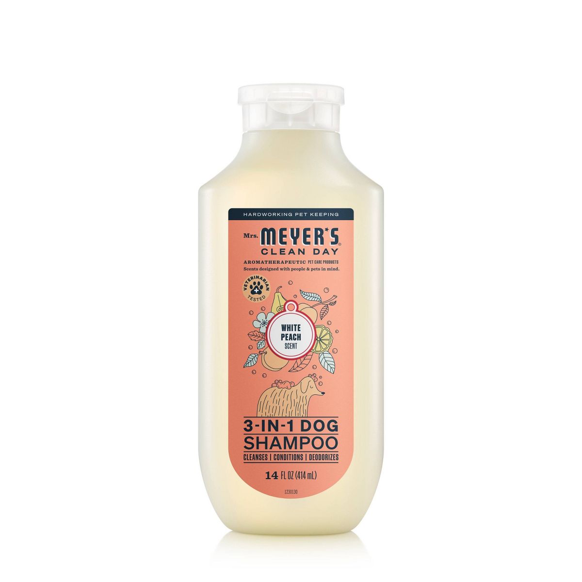 Mrs. Meyer's Clean Day 3-in-1 Fruit Scented Dog Shampoo - 14 fl oz
