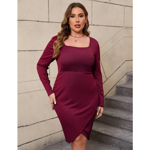 Plus size semi formal dresses for wedding best sale