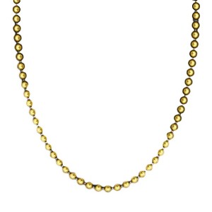 Magic Matt’s Brilliant Blinkys Smooth Round Opaque Bead Mardi Gras Necklace Gold Pack of 12 - 1 of 1