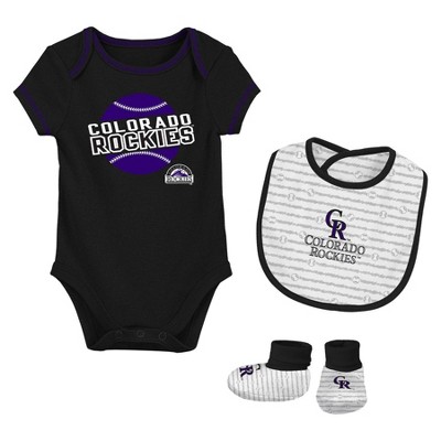 Image of MLB Colorado Rockies Infant Boys' Layette Set - 0-3M