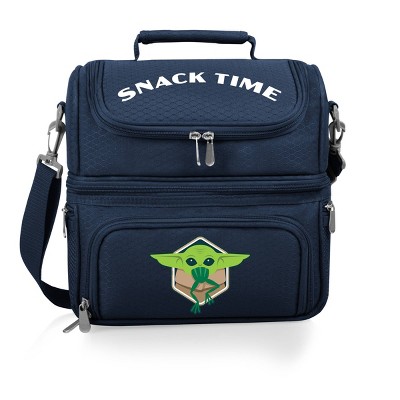 Oniva Mandalorian The Child Snack Time Pranzo Lunch Cooler Bag - Navy Blue