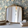 Wall Mirror Brass Metal, MDF & Glass by Foreside Home & Garden - 2 of 4