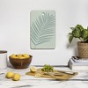 Daily Regina Designs Palm Leaf Sage Cutting Board Rectangle - Deny Designs - 3 of 3