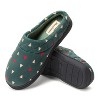 Dearfoams Women's Darcy Quilted Cuff Velour Clog House Slipper - 3 of 4
