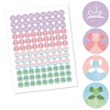 Big Dot of Happiness Princess Party Stickers, Princess Birthday Party Round Candy Sticker Favors - Small Labels Fit Chocolate Candy (1 sheet of 108) - 2 of 4