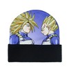 Dragon Ball Z Beanie Super Saiyan Goku Gohan Sublimation Fleece Knit Cuffed Hat Multicolored - 2 of 4