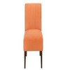 29.5"Stylish Comfortable Accent Chair 1pc Orange Fabric Upholstered - 3 of 4