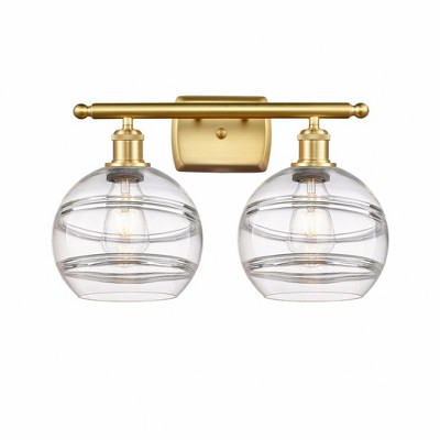 Rochester - 2 Light Bath Vanity In Industrial Style-10.88 Inches Tall and 18 Inches Wide