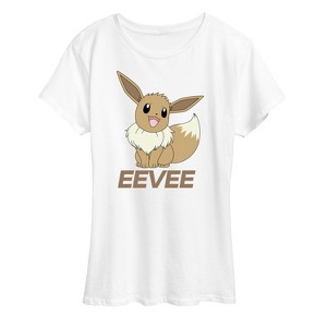 Women's - Pokémon - Pastel Eevee Short Sleeve Graphic T-Shirt - 1 of 4