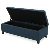 Lyngins Storage Ottomanes with Storage Space,Modern Upholstered Storage Bench,Storage Bench Benches for Living Room,Bedroom - 4 of 4