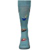 Memoi Men's Ramen Rayon From Bamboo Crew Socks Dusty Green 10-13 - 2 of 4