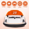 Kids Ride on Bumper Car, 12V Battery Powered Bumper Car with Remote Control, Electric Bumping Toy with 360 Degree Spin, Music, LED - 2 of 4