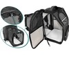 PetAmi Expandable Pet Backpack Carrier for Dog Cat, Airline Approved Travel Hiking Carrying Small Medium Puppy Kitten Extended Back Pack - 4 of 4