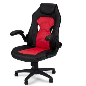 NicBex Adjustable Height Home Office Task Chairs with Universal Wheels for Gaming Work Study - 1 of 4