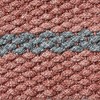 tagltd 1'6"x2'6" Handwoven Doormat Blush Striped Rectangle Indoor and Outdoor Polypropylene Door Welcome Mat Red - 2 of 4