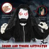 NAYSAYE Party Decoration and Accessories Ghost Bride Figurine for Halloween Decorations, Black, 27.6"*7.1"*66.9" - 4 of 4
