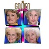 Golden Girls Main Characters and Palm Trees Men's White Long Sleeve Shirt - 2 of 2