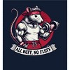 All Buff no Fluff Gym Rat Youth Crew Neck Short Sleeve Tee - 2 of 2