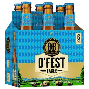 Devils Backbone Export Golden Lager Beer - 6pk/12 fl oz Cans - 1 of 4
