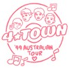 Men's Turning Red 4*Town '99 Australian Tour Badge T-Shirt - 2 of 4