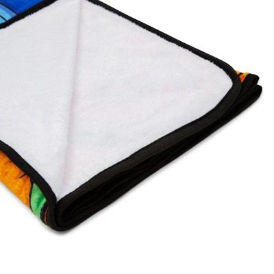 Garfield and Friends Colorful Fleece Throw Blanket 45 x 60 Inches