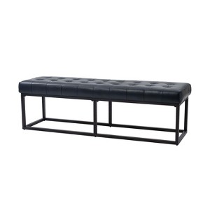Gema 60" Wide Bedroom Bench For bedroom and living room | ARTFUL LIVING DESIGN - 1 of 4