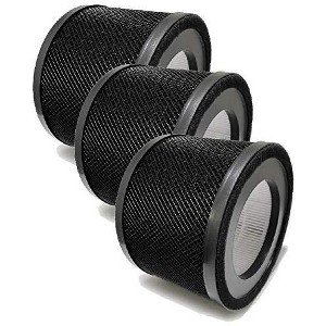 Nispira True HEPA Replacement Filter for Air Purifier, Compatible with Tao Tronics TT-AP001, 3 Packs - 1 of 4