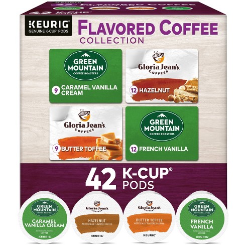 Flavored Coffee Keurig K-cup Coffee Pods Variety Pack Medium Roast : Target