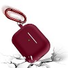 SaharaCase Silicone Case for AirPods Pro 2 (2nd Generation) Burgundy HP00052 - 3 of 4