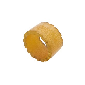 Saro Lifestyle Resin Artistry Napkin Ring (Set of 4) - 1 of 3