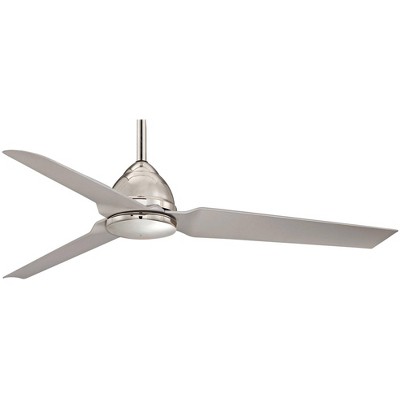 54" Minka Aire Java Polished Nickel Ceiling Fan
