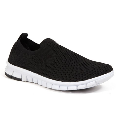 Enjoy minimalist design with maximum comfort when you wear the Eddy, our  NoSox slip-on sneaker. The soft knit upper and breathable lining feel soft  ...