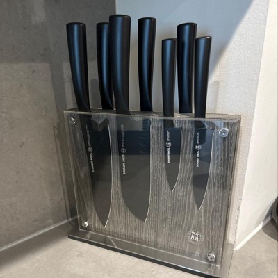 Schmidt Brothers Cutlery Jet Black 12-Piece Knife Set by Crate and Barrel -  Dwell