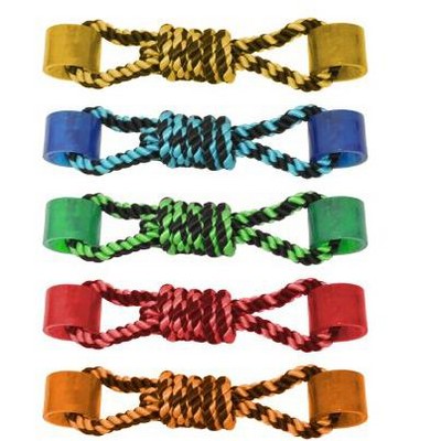 Multipet Rope Tug with Two Wheels Dog Toy