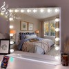 FONTOI Wall Mounted Bathroom Mirror Modern Minimalist Design and Moisture Resistant Coating for Bathroom and Bedroom, White, 31.5"*5.91"*23.62" - 3 of 4