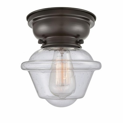 Oxford - 1 Light Flush Mount In Traditional Style-7.15 Inches Tall and 7.5 Inches Wide