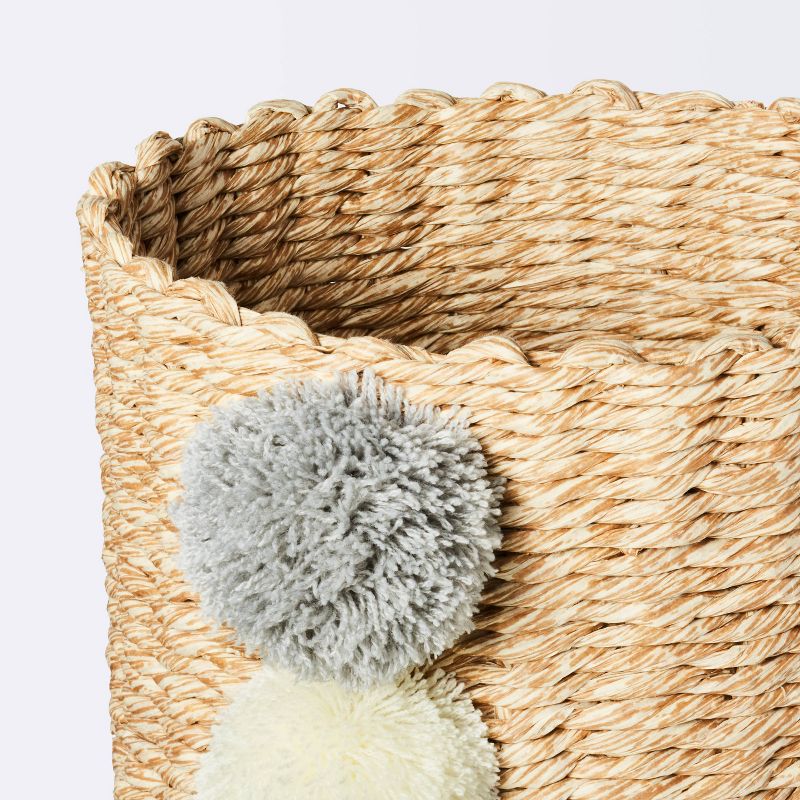 Small Paper Rope Decorative Basket Neutrals - Cloud Island&#8482;, 4 of 7