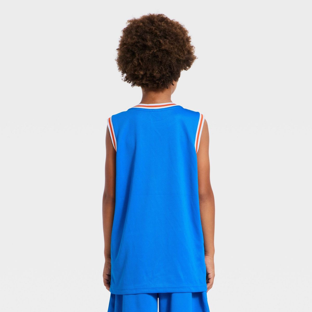 Boys' Sonic the Hedgehog Basketball Jersey - Blue - thumbnail 3