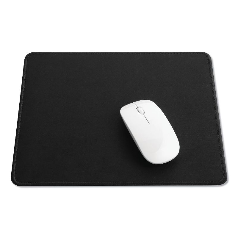 Innovera Large Mouse Pad Nonskid Base 9 7/8 x 11 7/8 x 1/8 Black 52600, 5 of 10