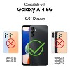 Vena OutCross for Samsung Galaxy A14 5G Case with Military Grade Dual Layer Drop Protection - Graphite Gray - 3 of 4