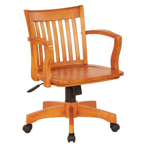 Deluxe Wood Banker s Chair Fruitwood Osp Home Furnishings Target