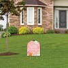 Big Dot of Happiness Girl Little Pumpkin - Outdoor Lawn Sign - Fall Birthday Party or Baby Shower Yard Sign - 1 Piece - 3 of 4